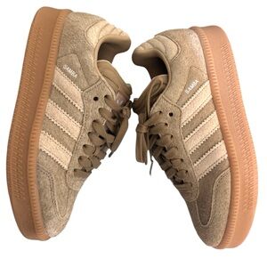 Adidas Samba Tan Sneakers